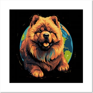 Chow Chow Earth Day Posters and Art